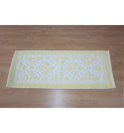 TAPPETO SARDO MANUALE 60X150 CM MODELLO MEZZO PISTOCCU