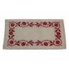 Tappeto sardo manuale 65X125 cm modello Rose in cotone